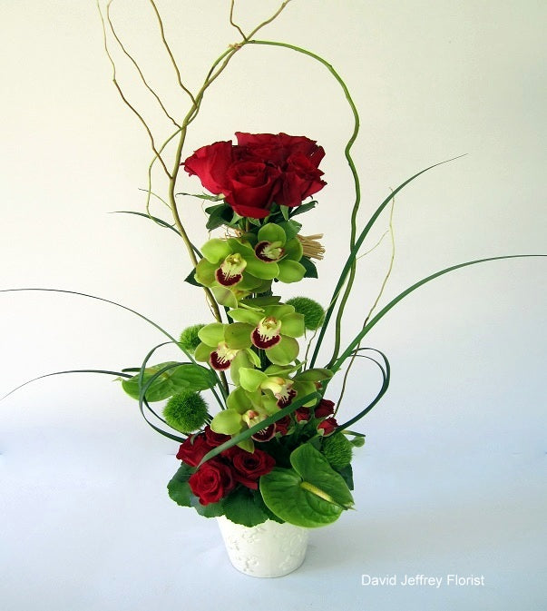 Compassion Contemporary Flower Design by David Jeffrey Florist 