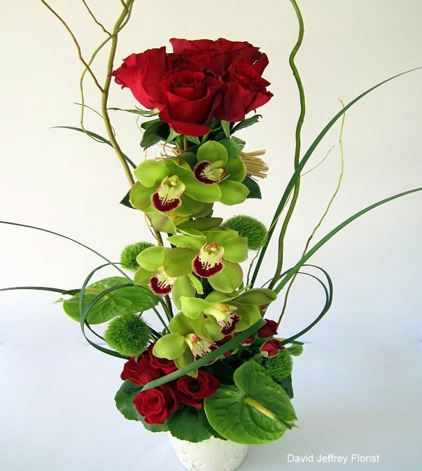 Compassion Contemporary Flower Design by David Jeffrey Florist 
