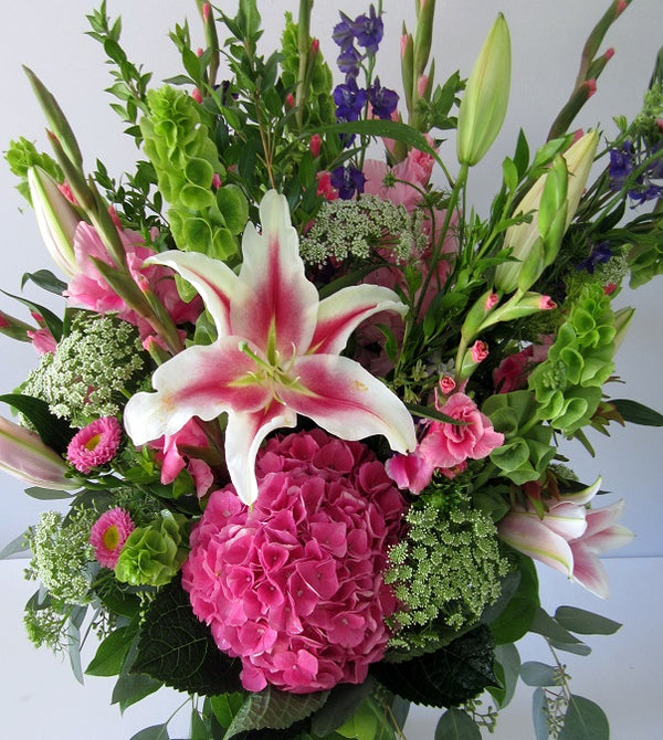 Lush Pink Flowers