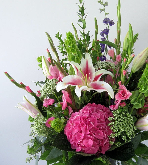 Lush Pink Flowers