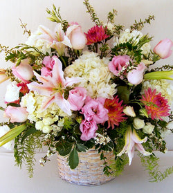 Flower Basket by David Jeffrey Florist 